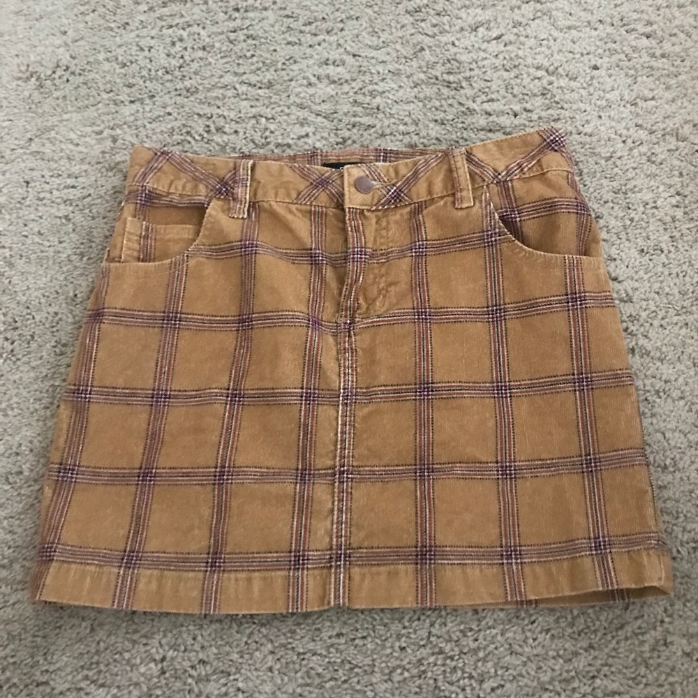 BDG Plaid Skirt